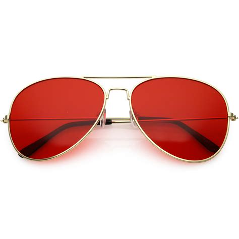 red lense sunglasses